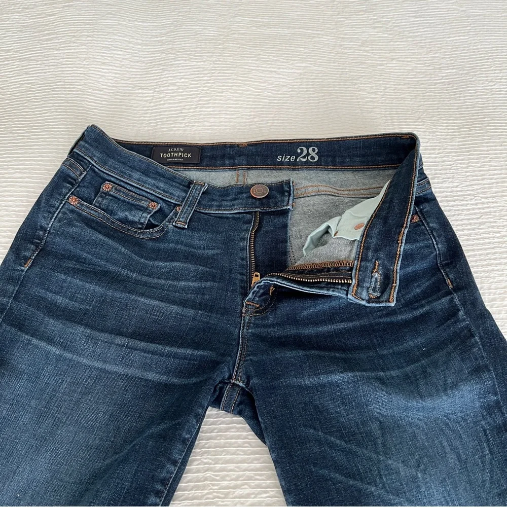 J.Crew Toothpick jeans skinny mid-rise 28
